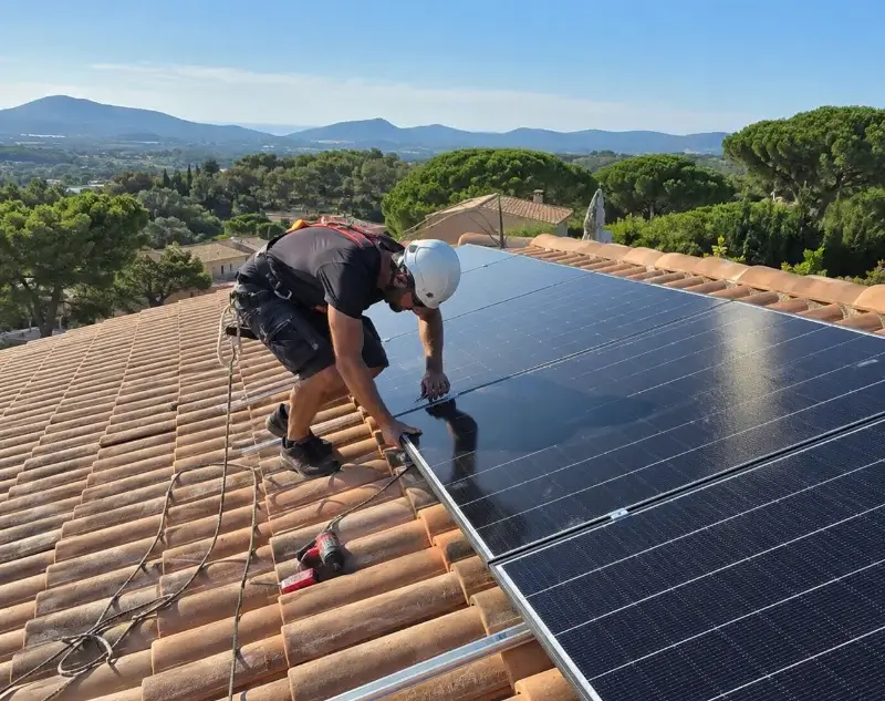 Installateur panneaux solaires Saint-Élix-le-Château — pose photovoltaïque sur toiture
