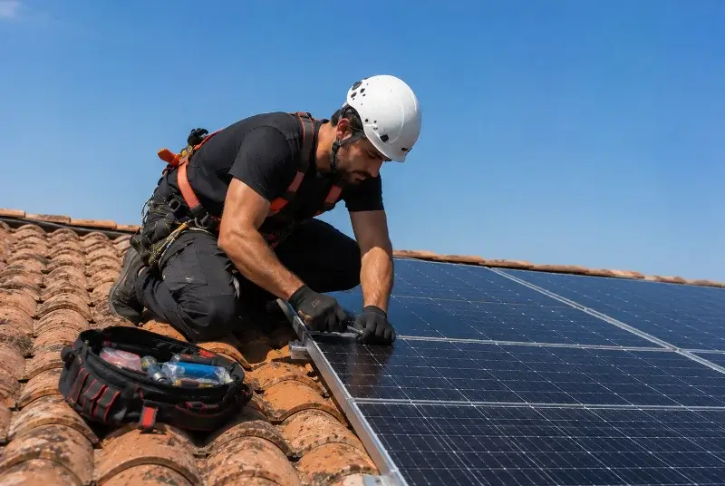 Maintenance et monitoring de panneaux solaires à Saint-Élix-le-Château